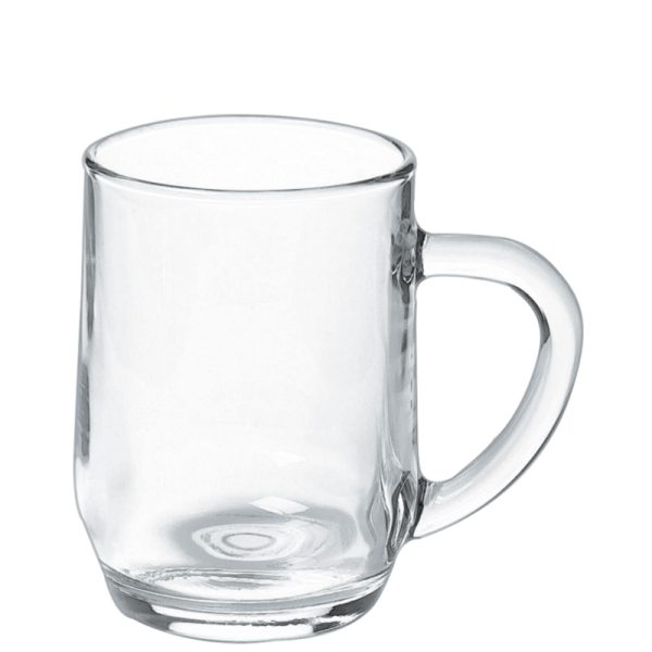 10 oz haworth glass mug - MADE IN USA by ARC International (Luminarc)