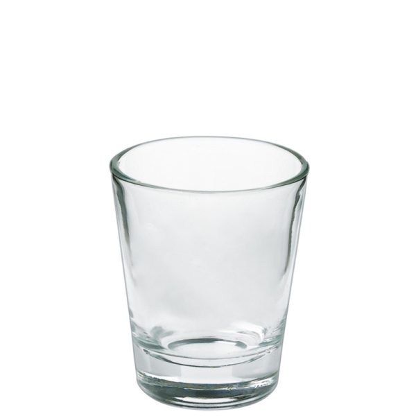 1.5 oz shot glass - clear