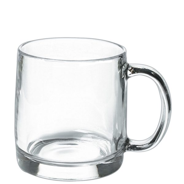 13 oz nordic glass mug - MADE IN USA by ARC International (Luminarc)