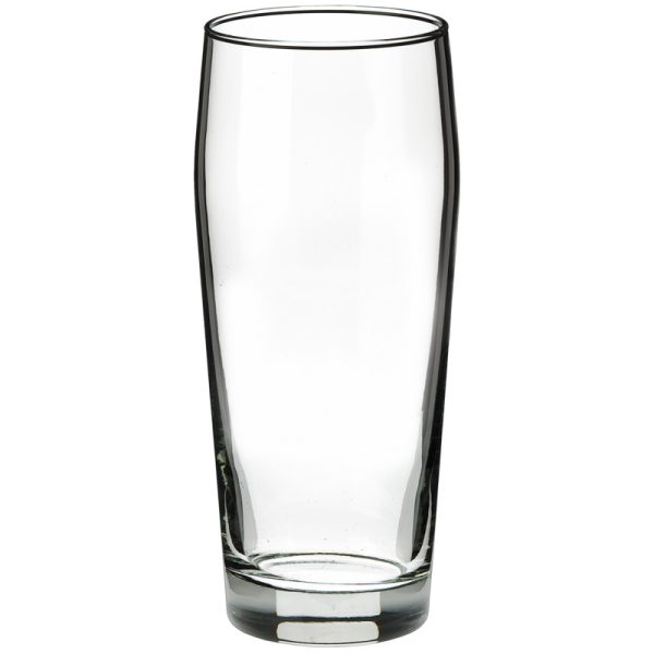 21.5 oz willi becher pub glass beer glass - MADE IN USA by ARC International (Luminarc)