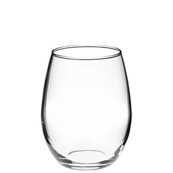 15 oz perfection stemless wine glasses MADE IN USA by ARC International (Luminarc)