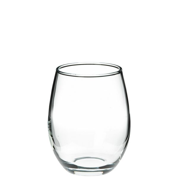 9 oz perfection stemless wine glasses MADE IN USA by ARC International (Luminarc)